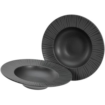 CreaTable Vesuvio Modell - Pastateller-Set - Langlebiges Geschirr CreaTable Vesuvio Modell - Pastateller-Set - Langlebiges Geschirr