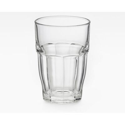 Bormioli Rocco Becher Cooler Rock Bar ca. 478 ml; 478 ml, 13 cm (H); transparent; 6 Stück / Pack Bormioli Rocco Becher Cooler Rock Bar ca. 478 ml; 478 ml, 13 cm (H); transparent; 6 Stück / Pack