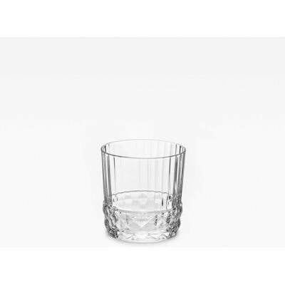 Bormioli Rocco Whiskybecher DOF America 20s 370 ml; 370 ml, 10 cm (H); transparent; 6 Stück / Pack Bormioli Rocco Whiskybecher DOF America 20s 370 ml; 370 ml, 10 cm (H); transparent; 6 Stück / Pack