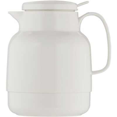 Helios Mondo Push Plast Isolierkessel - Weites Munddesign, Hochglänzende Kunststoffhülle, Einfache Einhandbedienung Helios Mondo Push Plast Isolierkessel - Weites Munddesign, Hochglänzende Kunststoffhülle, Einfache Einhandbedienung
