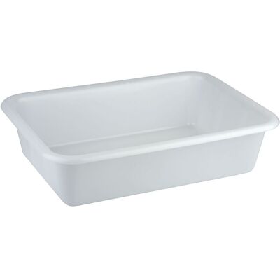 APS Wanne, Polyethylen; 61.5x43x15.5 cm (LxBxH); weiß APS Wanne, Polyethylen; 61.5x43x15.5 cm (LxBxH); weiß