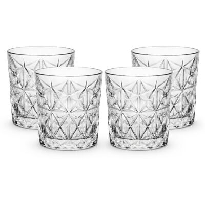 Bormioli Rocco Becher Acqua Lounge 27,5 cl; 275 ml, 8.6x9.7 cm (ØxH); transparent; 4 Stück / Pack Bormioli Rocco Becher Acqua Lounge 27,5 cl; 275 ml, 8.6x9.7 cm (ØxH); transparent; 4 Stück / Pack