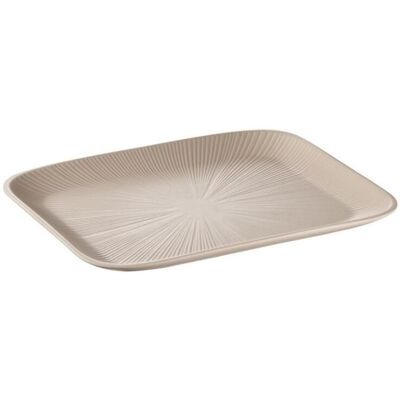 APS Teller NERO, Melamin, eckig; 32.5x26.5x2.5 cm (LxBxH); beige; rechteckig APS Teller NERO, Melamin, eckig; 32.5x26.5x2.5 cm (LxBxH); beige; rechteckig