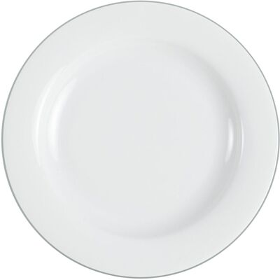Kahla Speiseteller Pronto Line; 26.8x2.5 cm (ØxH); hellgrau; rund; 6 Stück / Pack Kahla Speiseteller Pronto Line; 26.8x2.5 cm (ØxH); hellgrau; rund; 6 Stück / Pack