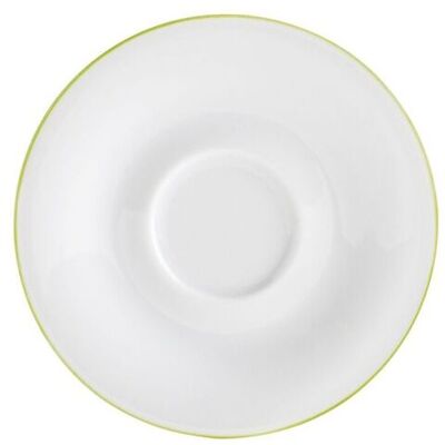 Kahla Untertasse Pronto Line; 11.7x1.7 cm (ØxH); limettengrün; rund; 6 Stück / Pack Kahla Untertasse Pronto Line; 11.7x1.7 cm (ØxH); limettengrün; rund; 6 Stück / Pack