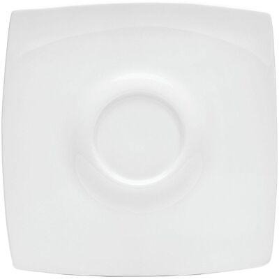 van Well Untertasse Java, 14,6 cm, van Well; 14.6x14.6x2 cm (LxBxH); weiß; rechteckig; 6 Stück / Pack van Well Untertasse Java, 14,6 cm, van Well; 14.6x14.6x2 cm (LxBxH); weiß; rechteckig; 6 Stück / Pack