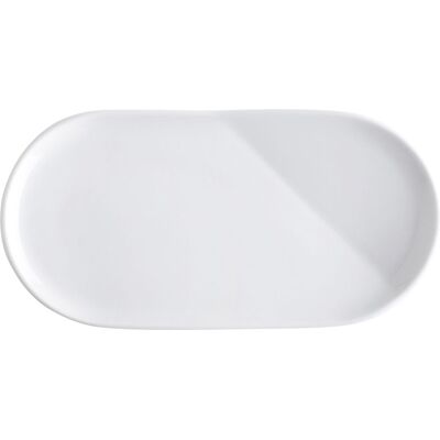Kahla Platte O - The better place oval; 20.3x10.8x3.1 cm (LxBxH); weiß; oval; 6 Stück / Pack Kahla Platte O - The better place oval; 20.3x10.8x3.1 cm (LxBxH); weiß; oval; 6 Stück / Pack