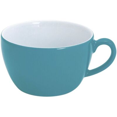 Kahla Cappuccino-Obertasse Pronto Colore; 250 ml, 9.5x5.9 cm (ØxH); türkis; rund; 6 Stück / Pack Kahla Cappuccino-Obertasse Pronto Colore; 250 ml, 9.5x5.9 cm (ØxH); türkis; rund; 6 Stück / Pack