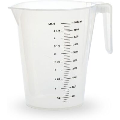 Scaritech Messbecher; 5000 ml, 21 cm (Ø); transparent; 10 Stück / Pack Scaritech Messbecher; 5000 ml, 21 cm (Ø); transparent; 10 Stück / Pack