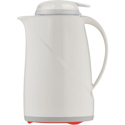 helios Isolierkanne Wave Push; 600 ml, 12.8x22.3 cm (ØxH); weiß helios Isolierkanne Wave Push; 600 ml, 12.8x22.3 cm (ØxH); weiß
