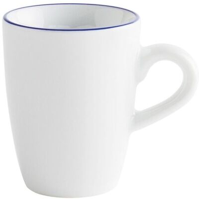 Kahla Espresso-Obertasse Pronto Line hoch; 80 ml, 5.5x7 cm (ØxH); dunkelblau; rund; 6 Stück / Pack Kahla Espresso-Obertasse Pronto Line hoch; 80 ml, 5.5x7 cm (ØxH); dunkelblau; rund; 6 Stück / Pack