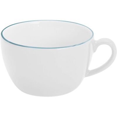Kahla Cappuccino-Obertasse Pronto Line; 250 ml, 9.5x5.9 cm (ØxH); türkis; rund; 6 Stück / Pack Kahla Cappuccino-Obertasse Pronto Line; 250 ml, 9.5x5.9 cm (ØxH); türkis; rund; 6 Stück / Pack
