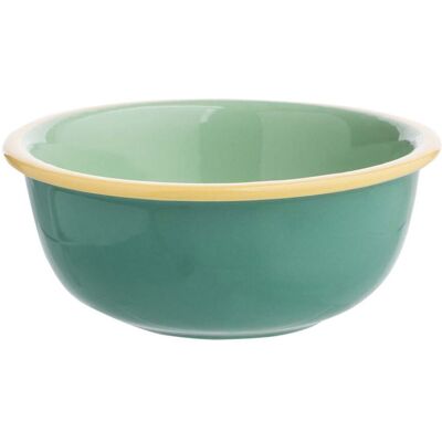tranquillo Schüssel 'GREEN CANDY' grün/gelb; 600 ml, 12.5x5 cm (BxH); grün tranquillo Schüssel 'GREEN CANDY' grün/gelb; 600 ml, 12.5x5 cm (BxH); grün