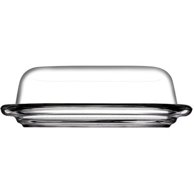 van Well Butterdose Basic, Glas; 13.5x20x7.5 cm (LxBxH); transparent; rechteckig; 12 Stück / Pack van Well Butterdose Basic, Glas; 13.5x20x7.5 cm (LxBxH); transparent; rechteckig; 12 Stück / Pack