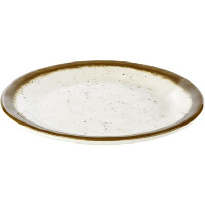 APS Teller STONE ART, Melamin, rund; 19x19x19x2 cm (LxBxØxH); weiß; rund APS Teller STONE ART, Melamin, rund; 19x19x19x2 cm (LxBxØxH); weiß; rund