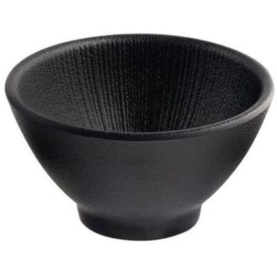 APS Schale NERO, Melamin; 150 ml, 10x10x5.5 cm (LxBxH); schwarz APS Schale NERO, Melamin; 150 ml, 10x10x5.5 cm (LxBxH); schwarz