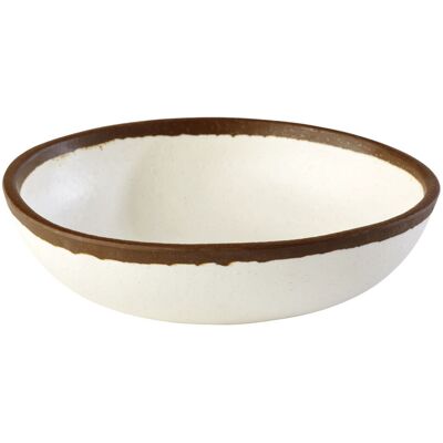 APS Schale CROCKER, Melamin; 500 ml, 16.5x16.5x16.5x4 cm (LxBxØxH); beige/braun; rund APS Schale CROCKER, Melamin; 500 ml, 16.5x16.5x16.5x4 cm (LxBxØxH); beige/braun; rund