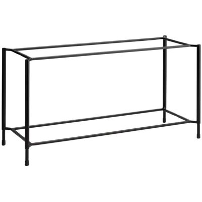 APS GN Buffetständer -VALO- 36,5 x 31 cm, H: 28,5 cm Metall, schwarz passend für GN 1/2; 57x21x28.5 cm (LxBxH); schwarz APS GN Buffetständer -VALO- 36,5 x 31 cm, H: 28,5 cm Metall, schwarz passend für GN 1/2; 57x21x28.5 cm (LxBxH); schwarz