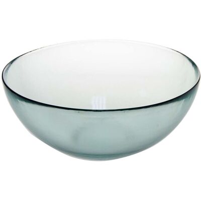 Vidrios Schüssel 'Luz' aus Recyclingglas Ø 18 cm; 5000 ml, 30x14 cm (ØxH); transparent Vidrios Schüssel 'Luz' aus Recyclingglas Ø 18 cm; 5000 ml, 30x14 cm (ØxH); transparent