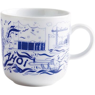 Kahla Kaffeebecher Ahoi Marie; 8.8x8.9 cm (ØxH); blau; 6 Stück / Pack Kahla Kaffeebecher Ahoi Marie; 8.8x8.9 cm (ØxH); blau; 6 Stück / Pack