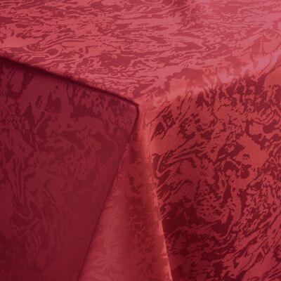 PULSIVA Tischdecke Marmor; 130x170 cm (BxL); burgund; rechteckig PULSIVA Tischdecke Marmor; 130x170 cm (BxL); burgund; rechteckig