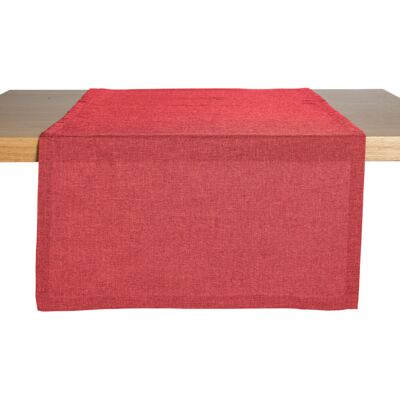 ERWIN M. Tischläufer Nova; 40x130 cm (BxL); burgund; rechteckig ERWIN M. Tischläufer Nova; 40x130 cm (BxL); burgund; rechteckig