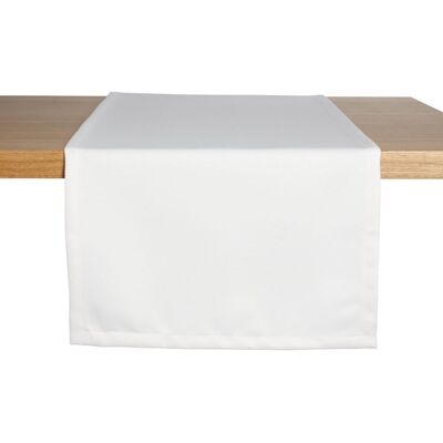 ERWIN M. Ancona Tischläufer - Wasserabweisend, 40x130cm, Weiß - Tischläufer ERWIN M. Ancona Tischläufer - Wasserabweisend, 40x130cm, Weiß - Tischläufer