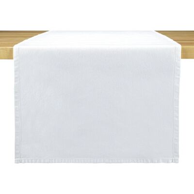 PULSIVA Tischläufer Aura; 40x130 cm (BxL); weiß; 6 Stück / Pack PULSIVA Tischläufer Aura; 40x130 cm (BxL); weiß; 6 Stück / Pack