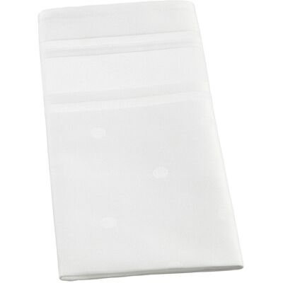 ERWIN M. Serviette Saphir; 50x50 cm (BxL); weiß; 6 Stück / Pack ERWIN M. Serviette Saphir; 50x50 cm (BxL); weiß; 6 Stück / Pack