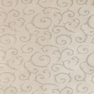 PULSIVA Antalya Silber Polyester Tischdecke - Textil PULSIVA Antalya Silber Polyester Tischdecke - Textil