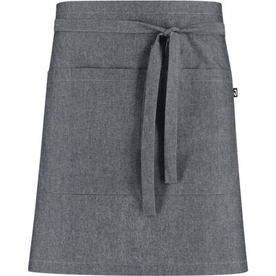 JOBELINE Schürze Nando Chambray 45x80 cm (LxB); 45x80 cm (LxB); grau JOBELINE Schürze Nando Chambray 45x80 cm (LxB); 45x80 cm (LxB); grau