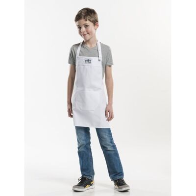 Chaud Devant Latzschürze Kids White W50 – L55; 55x50 cm (LxB); weiß Chaud Devant Latzschürze Kids White W50 – L55; 55x50 cm (LxB); weiß