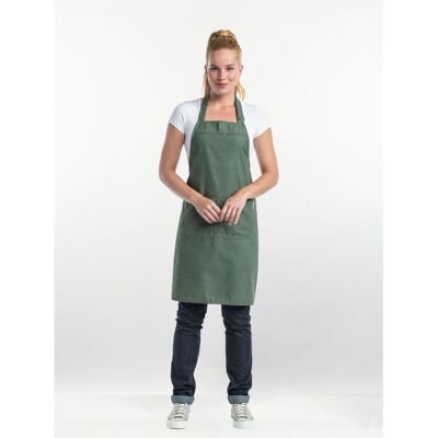 Chaud Devant Latzschürze Base Moss Green W70 – L85; 85x70 cm (LxB); moosgrün Chaud Devant Latzschürze Base Moss Green W70 – L85; 85x70 cm (LxB); moosgrün