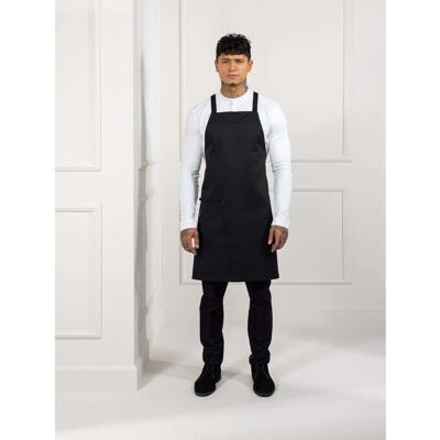 Le Nouveau Chef Kochschürze Eden ; 78x84 cm (LxB); schwarz Le Nouveau Chef Kochschürze Eden ; 78x84 cm (LxB); schwarz