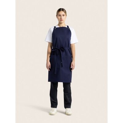 KAYA&KATO CO Latzschürze lang WALU; Kleidergröße universal, 90x80 cm (LxB); navy KAYA&KATO CO Latzschürze lang WALU; Kleidergröße universal, 90x80 cm (LxB); navy