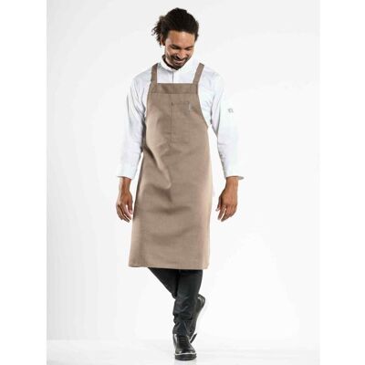 Chaud Devant Latzschürze Nordic Cross Clay W75 – L100; 100x75 cm (LxB); sand Chaud Devant Latzschürze Nordic Cross Clay W75 – L100; 100x75 cm (LxB); sand