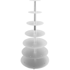 Schneider Etagen-Tortenständer; 104.4 cm (H); silber; rund Schneider Etagen-Tortenständer; 104.4 cm (H); silber; rund