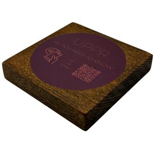 PRODUCTMATE Tischaufsteller liegend schräg mit QR-Code Aufkleber glänzend und NFC-Chip; 11x11 cm (BxH); buche/dunkelbraun; 25 Stück / Pack PRODUCTMATE Tischaufsteller liegend schräg mit QR-Code Aufkleber glänzend und NFC-Chip; 11x11 cm (BxH); buche/dunkelbraun; 25 Stück / Pack
