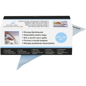 Schneider Einweg-Spritzbeutel; 30x16 cm (LxB); blau; 100 Stück / Pack Schneider Einweg-Spritzbeutel; 30x16 cm (LxB); blau; 100 Stück / Pack