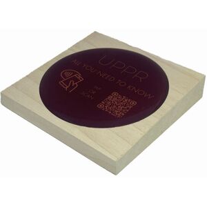 PRODUCTMATE Tischaufsteller liegend schräg mit QR-Code Aufkleber glänzend; 8.5x8.5 cm (BxH); ahorn/weiß; 25 Stück / Pack PRODUCTMATE Tischaufsteller liegend schräg mit QR-Code Aufkleber glänzend; 8.5x8.5 cm (BxH); ahorn/weiß; 25 Stück / Pack