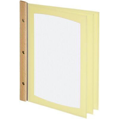 PULSIVA Speisekarte Mias; DIN A4, 25.5x33 cm (BxH); beige PULSIVA Speisekarte Mias; DIN A4, 25.5x33 cm (BxH); beige