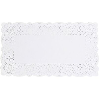 Schneider Tortenspitzen; 17x30 cm (LxB); weiß; 100 Stück / Pack Schneider Tortenspitzen; 17x30 cm (LxB); weiß; 100 Stück / Pack