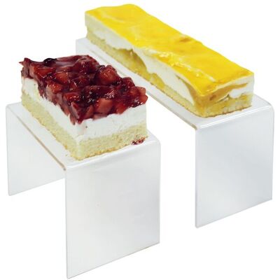 Schneider Präsentier-Ständer/Schnittkuchenblech 106 x 80 mm; 7x10.6x8 cm (LxBxH); transparent Schneider Präsentier-Ständer/Schnittkuchenblech 106 x 80 mm; 7x10.6x8 cm (LxBxH); transparent