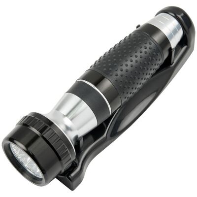 CORBY Brighton LED Notfall-Taschenlampe in Schwarz; 5x21x6.5x5 cm (LxBxHxT); schwarz CORBY Brighton LED Notfall-Taschenlampe in Schwarz; 5x21x6.5x5 cm (LxBxHxT); schwarz