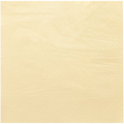 GARCIA DE POU Papierserviette 2-lagig; 39x39 cm (BxL); elfenbein; 100 Stück / Pack GARCIA DE POU Papierserviette 2-lagig; 39x39 cm (BxL); elfenbein; 100 Stück / Pack
