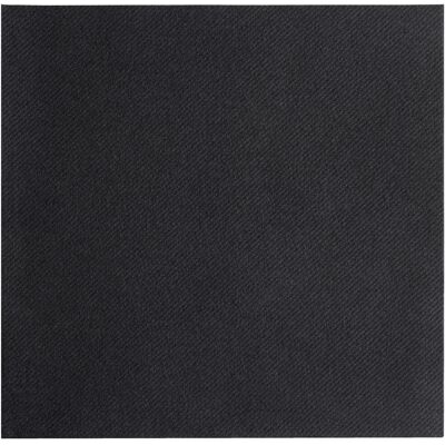GARCIA DE POU Serviette Arla 1/4 Falz; 20x20 cm (BxL); schwarz; 100 Stück / Pack GARCIA DE POU Serviette Arla 1/4 Falz; 20x20 cm (BxL); schwarz; 100 Stück / Pack