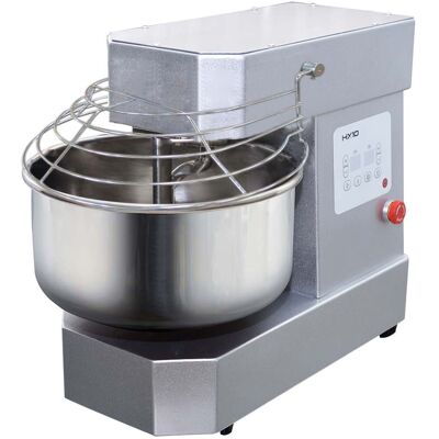 Stalgast Spiral-Teigknetmaschine, automatische Steuerung, 10 Liter, 0,75 kW; 32x44 cm (BxH); grau Stalgast Spiral-Teigknetmaschine, automatische Steuerung, 10 Liter, 0,75 kW; 32x44 cm (BxH); grau