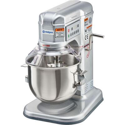 Stalgast Planetenmixer, automatische Steuerung, 7 Liter; 43.5x34.5x51 cm (LxBxH); grau Stalgast Planetenmixer, automatische Steuerung, 7 Liter; 43.5x34.5x51 cm (LxBxH); grau