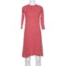 Marimekko Damen Kleid, rot 36