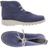 Sanita Damen Stiefelette, blau 37